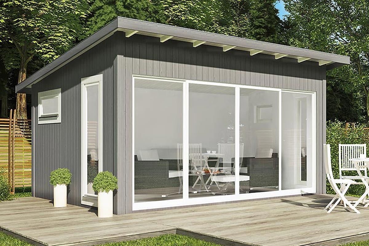 کانکس مدرن با طراحی زیبا و متریال مقاوم برای شرایط مختلف